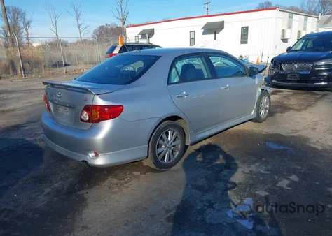 2010 Toyota Corolla S from USA, damaged, VIN 2T1BU4EE8AC271842